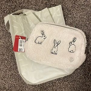 NWT *In Hand* Lululemon Everywhere Belt Bag Fleece Bunny *Lunar New Year